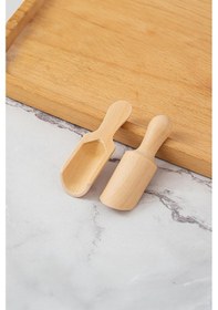 Resim 6 Lı Ahşap Baharat Kaşığı Çok Renkli 