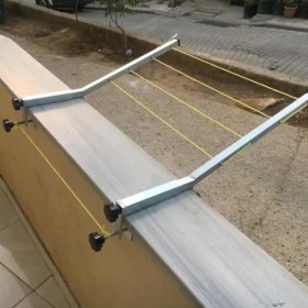 Resim Balkon Duvarı Çamaşır Kurutma Askılığı 