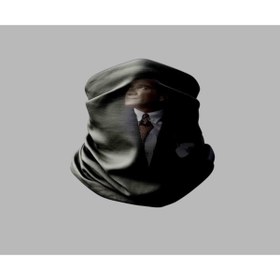 Resim Genel Markalar Mustafa Kemal Atatürk Tasarımlı Motorsiklet Bandana 