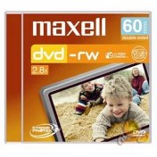 Resim Maxell Mini DVD-RW Camcorder 60MIN Hg N/C Jewel Case 