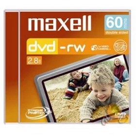Resim Maxell Mini DVD-RW Camcorder 60MIN Hg N/C Jewel Case 