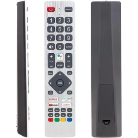 Resim Sharp Sh-V1 Netflix-Youtube-Google Play-Prime Video Ses Komutlu Lcd-Led Tv Kumanda 