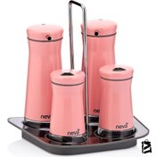 Resim Neva N2400 Sweet Pembe Maxi 4'lü Baharat Seti 