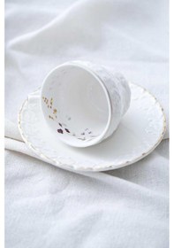 Resim Acar Elsa 6'lı Kahve Fincan Takımı Syt-05713/12 