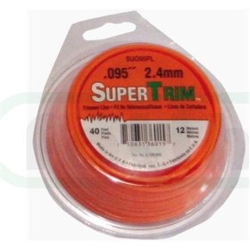 Resim Super Trim Misina Elektrikli Tırpan Misinası 2.4 Mm 12M Yuvarlak 