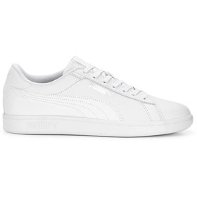 Resim Puma 392336-09 Puma Puma Smash 3.0 Buck Unisex Spor Ayakkabı white-white 
