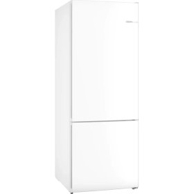 Resim Bosch KGN55VWE0N Beyaz Alttan Donduruculu Buzdolabı 375 lt E Enerji Sınıfı 186X70 cm 