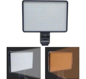Resim Fototek LED-320 Kamera Işığı LED Kamera Tepe Lambası Batarya ve Şarj Dahil 