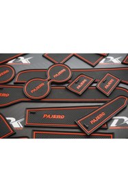 Resim Mitsubishi Pajero Dk Tuning Pajero 2014-2015 Araç Içi Silikon Kaymaz Ped Kaplama Seti 