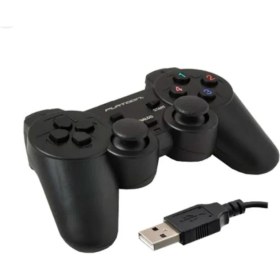 Resim W201S Gamepad Oyun Kolu Laptop Pc Bilgisayar Uyumlu Analog Bilgisayar USB Oyun Kolu 