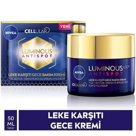 Resim Nivea Cellular Luminous 630 Leke Karşıtı Gece Kremi 50ml 