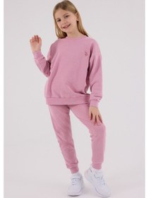 Resim U.S. Polo Assn. U.s. Polo Assn Kız Çocuk Pembe Eşofman Takımı 5274-48820 Pembe 