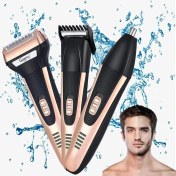 Resim Geemy Elektrikli Tıraş Makinesi 3'ü 1 Arada Çok Işlevli 