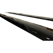 Resim Omg Oto Mercedes A Serisi W176 2012-2018 Piona Black Şeritli Yan Marşpiyel 2 Adet 
