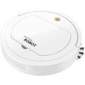 Resim Homyl Hardfloor Pet Saç Halı Için Otomatik Robot Beyaz Beyaz 