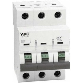 Resim Viko Sigorta 3x32 Amper 10 Ka-10vtb3c32 Trıfaze 