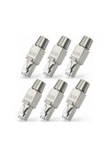 Resim Monyee 6 Adet Cat7 Rj45 Krystal Bağlantı, Aleti Gerektirmeyen, Zımba Yok, Gigabit/multigigabit Ağ Kablosu Uyumlu 