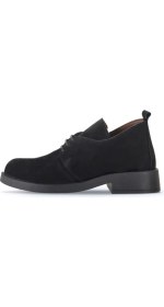 Resim Bueno Shoes Siyah Nubuk Kadın Topuklu Bot 01WD3900 01WD3900 