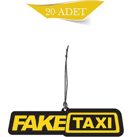 Resim Genel Markalar TR Fake Taxi Tasarımlı 20'li Dekoratif Oto Kokusu Ve Oto Aksesuarı 