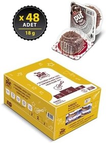 Resim Eti Puf Kakaolu Bisküvi 18 g x 48 Adet 