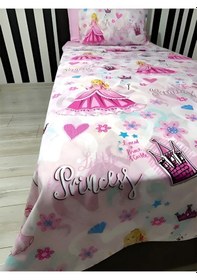 Resim Çok Renkli Tek Kişilik Çocuk Nevresim Takımı 89494618943 