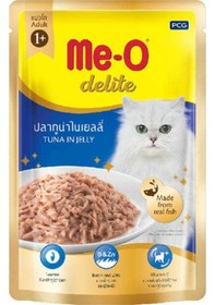 Resim Me-O Delite Ton Balıklı Pouch Yetişkin Kedi Maması 70 G 