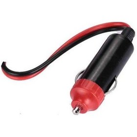 Resim Çakmaklık Soketi Erkek Hazır Kablolu12 24 V 