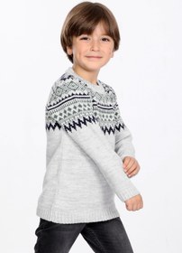 Resim Cloudy Kids Erkek Çocuk Regular Fit Triko Kazak 