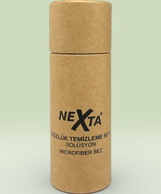 Resim Singularis Nexta Gözlük Temizleme Seti - 30 ml Sprey, A Kalite Mikrofiber Bez ve Doğa Dostu Kraft Kutu 