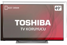 Resim Toshiba 49L2863DAT TV EKRAN KORUYUCU - Toshiba 49\ inç Tv Ekran Koruyucu Paneli 