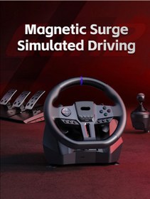 Resim M90 V2 Pro Titreşimli Ps4-ps3-pc Xbox Series X/s One X/s Uyumlu Yarış Oyun Direksiyon Seti 