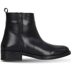 Resim Bueno Shoes Siyah Shirinkle Deri Kadın Topuklu Bot 39WB6511 39WB6511 