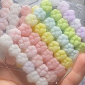 Resim 50 Adet Tachimi Mini Kedi Pati Sıkma Oyuncakları - Karışık Pastel Renkler, Yumuşak TPU Duyusal Fidget Oyuncaklar Rahatlama için, Taşınabilir Parti Hediyeleri & Doğum Günü Hediyesi & Yenilik Açma Eğlencesi, Oyunbaz Tasarım, Termoplastik Yapı 