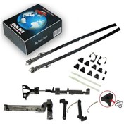 Resim Mercedes A W176 W169 Cla C117 Gla W156 X156 Sunroof Kızak, Braket 