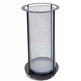 Resim Bahat Fileli Metal Siyah Şemsiyelik 28*56 cm 