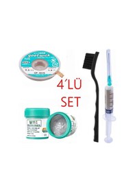 Resim Krem Lehim 50g Flux Lehim Toplama Cp-3515 Lehim Emme Teli 3,5mm 