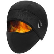 Resim Vkemall Kışın Dış Mekan Kullanımı İçin Polar Fleece Bisiklet Şapkası Ve Rüzgar Maskesi 