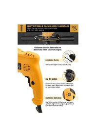 Resim Assur ASR206-02-01 500W 13MM Elektrikli Matkap Sarı 