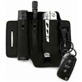 Resim Leatherman, Deri El Feneri Ve Bıçak Tutucu İçin Çok Amaçlı Alet Kemeri Kılıfı 
