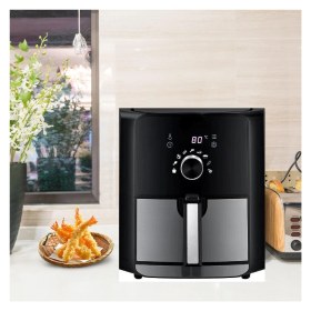 Resim Dalle DL-AF558T2 5.5 Lt Yağsız Fritöz 1700 Watt - Xl Airfryer 