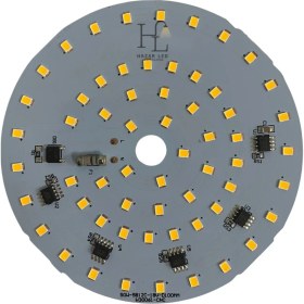 Resim Hazar Led 220 Volt 50 Watt Smd 2835 Ledli Hazır Projektör Ledi Gün Işığı Yuvarlak Pcb Avize Ledi 