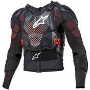 Resim Alpinestars Bionic Tech V3 Body Armour (Tam gövde koruma) Siyah Beyaz Kırmızı 