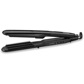 Resim Babyliss Steam Straight 39 mm 230 Derece 5 Isı Ayarlı Seramik Kaplama Taraklı Buharlı Saç Düzleştirici ST492E 