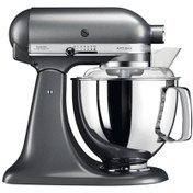 Resim KitchenAid Artisan 5KSM175PSEAC 300 W 4.8 Litre Mutfak Şefi Gümüş 