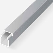 Resim Mutlusan Kablo Kanalı 2m Metalik Gri 12X12 mm 