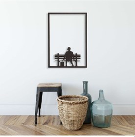 Resim Dekkor Forrest Gump Metal Ev Bahçe Süs Hediye Tablo Aksesuar 