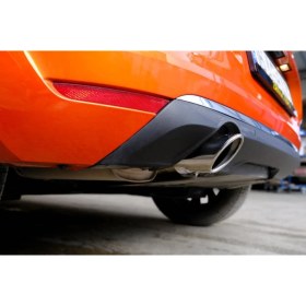 Resim Renault Clio 5 Hb Uyumlu Egsoz Ucu Vidalı 2019 ve Üzeri Paslanmaz Krom 