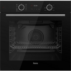 Resim Ferre Fryart Smart Plus XE63CS - MS261 - D077 Vitroseramik Elektrikli 3'lü Siyah Ankastre Set 