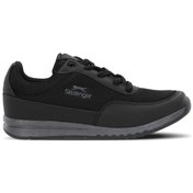 Resim Slazenger Angle I Kadın Siyah / Siyah Günlük Spor Ayakkabısı Siyah / Siyah 