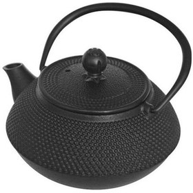 Resim Linden-sümbül 750 Ml Siyah Döküm Demlik Siyah 